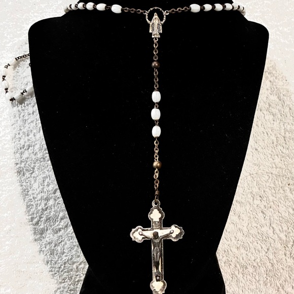 ROMA ITALY VINTAGE ROSARY - Picture 7 of 12